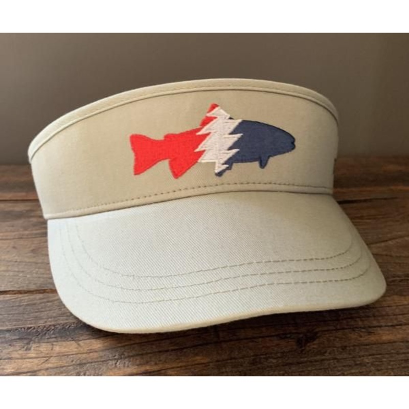 Pesca Muerta Hat Trout Tour Visor Sage