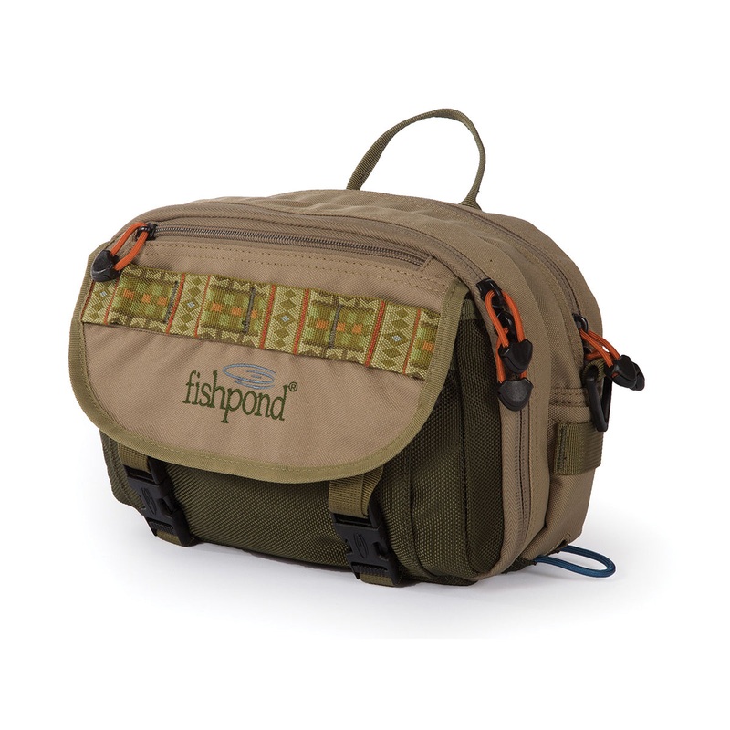 Fishpond Blue River Chest/Lumbar Pack Khaki/Sage Green