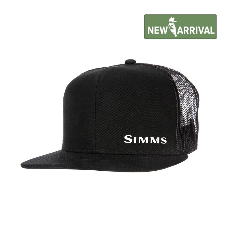 Simms CX Flat Brim Cap Black