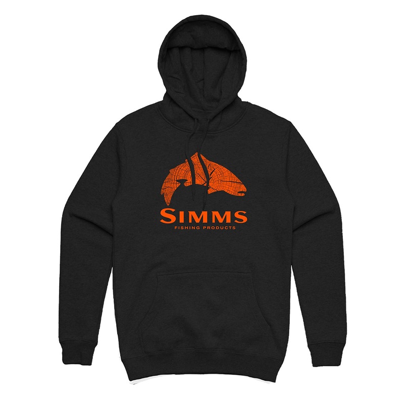 Simms Wood Trout Fill Hoody – Black