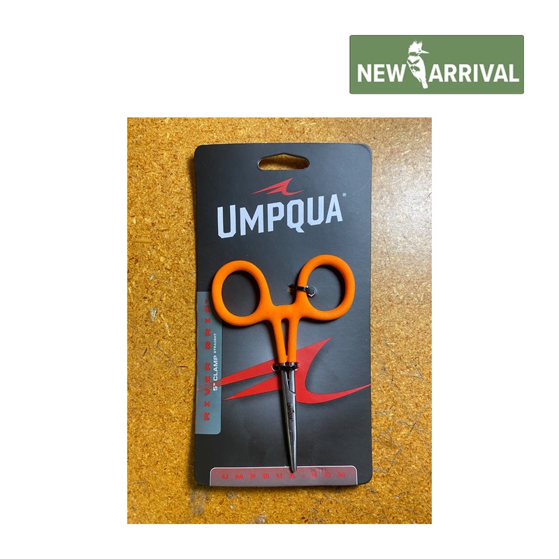 Umpqua River Grip Forceps 5″ Orange