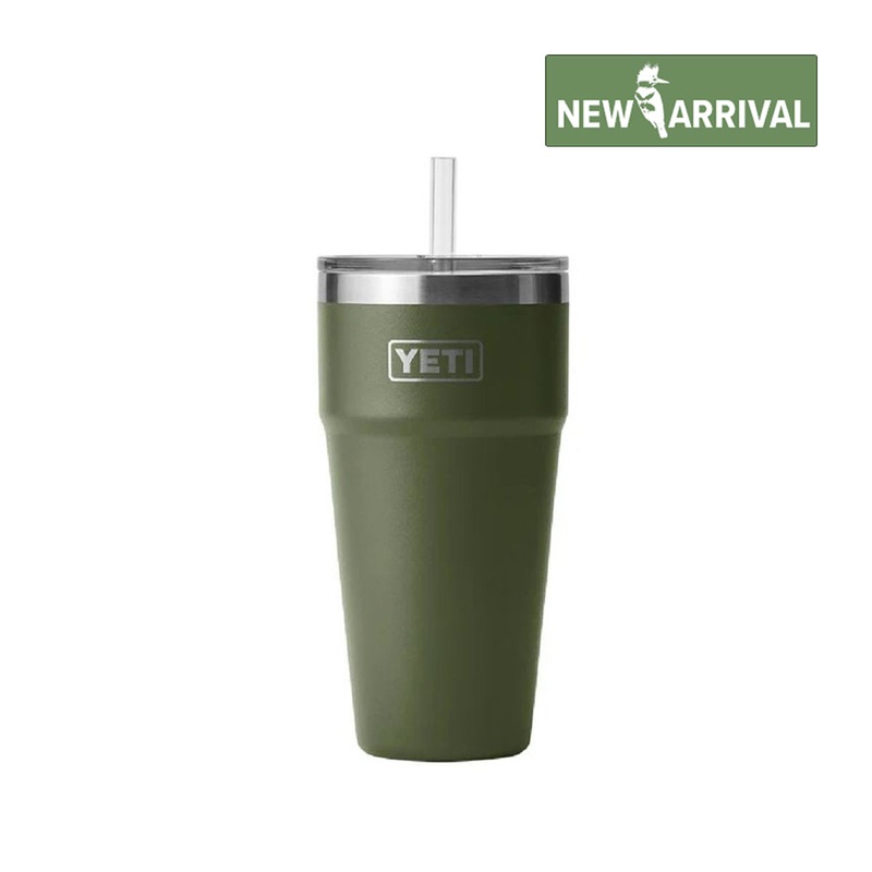 YETI Rambler 26 Straw Cup Highlands Olive
