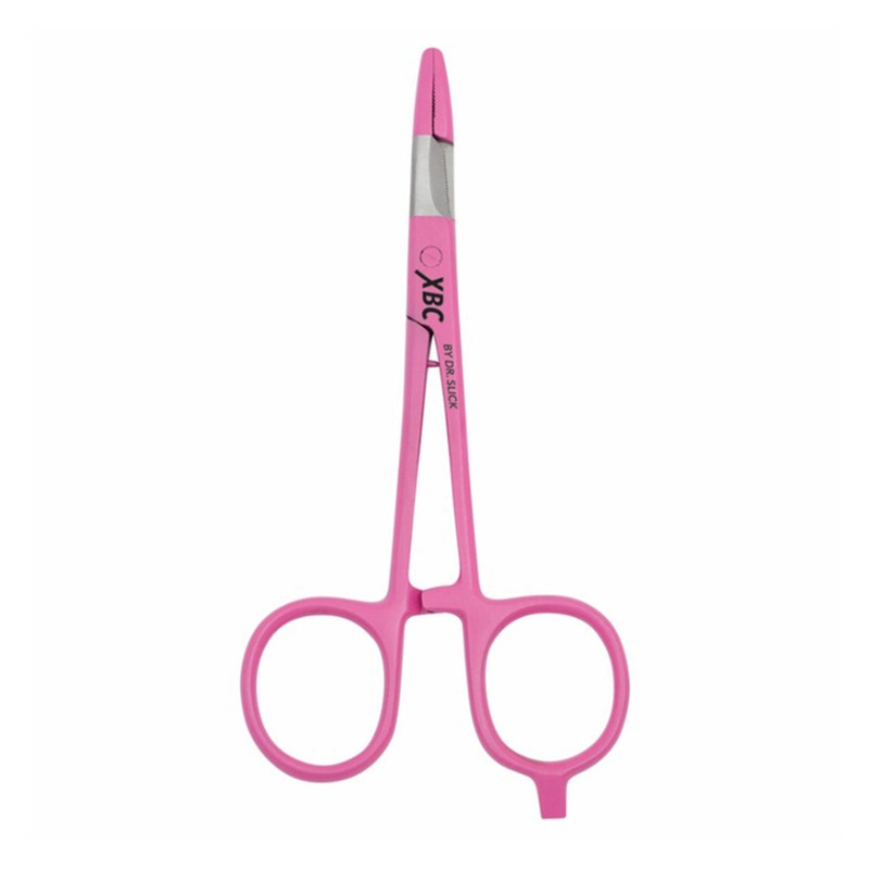 Dr. Slick XBC Scissor Clamp, 5″, Pink, Straight