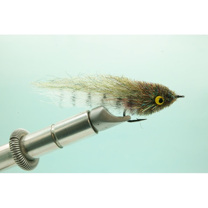 Little Minnow – Shaded Olive – #4 Lead Eye