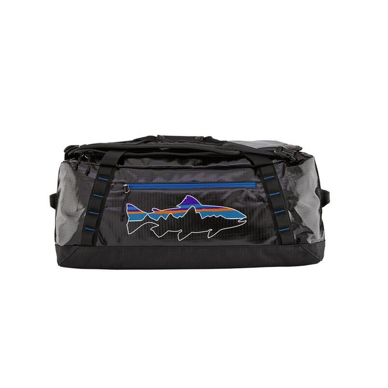 Patagonia Black Hole Duffel 55L Black w/Fitz Trout