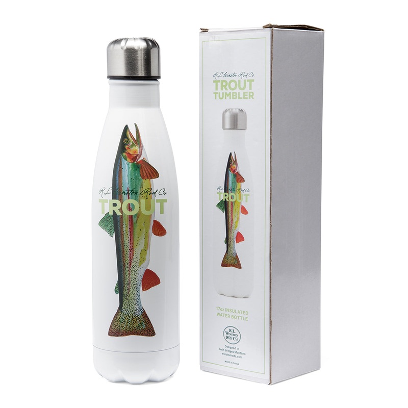 R.L. Winston Trout Tumbler White