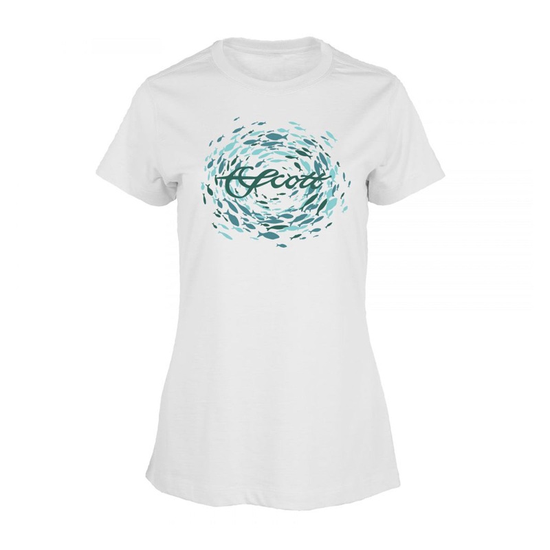 Scott Fly Rods Women’s School of Fish SS T-Shirt