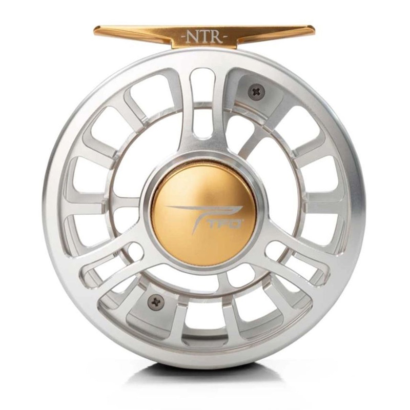 TFO NTR Fly Reel Clear & Gold