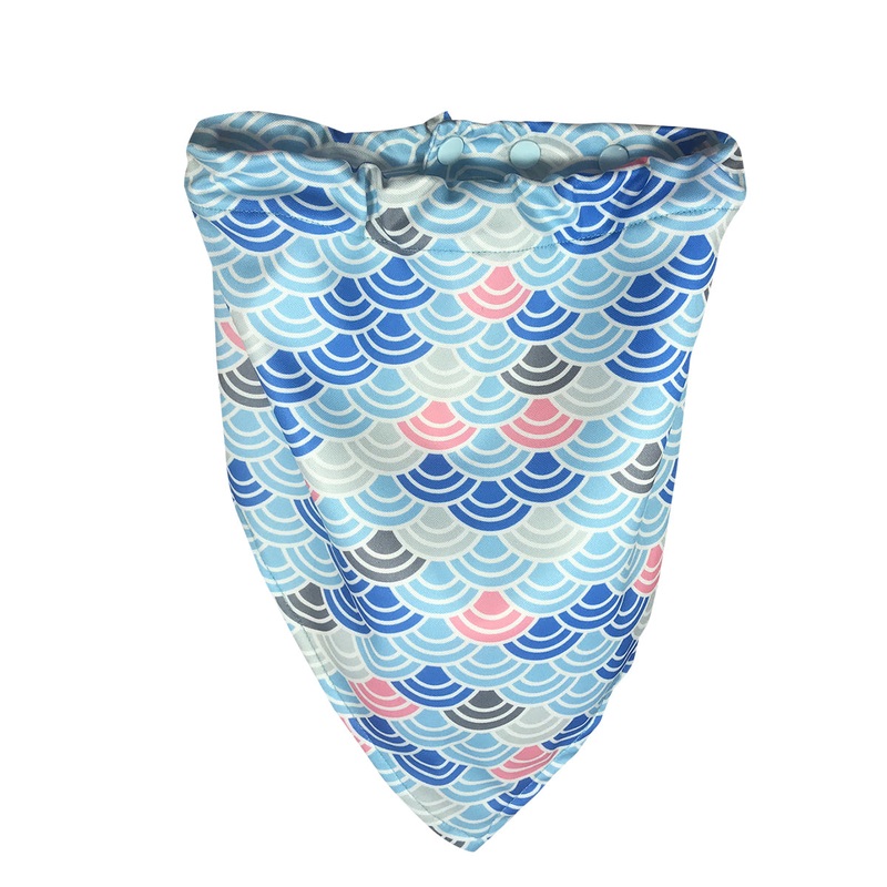 Damsel Fly Fishing Snood Blue Wave