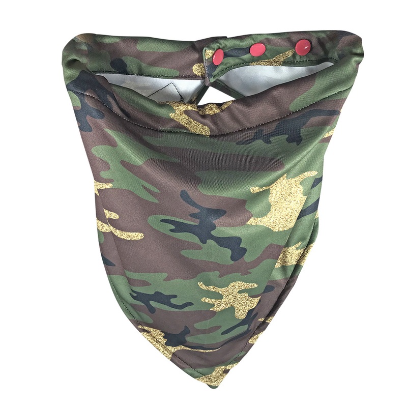 Damsel Fly Fishing Snood Glitter Camo