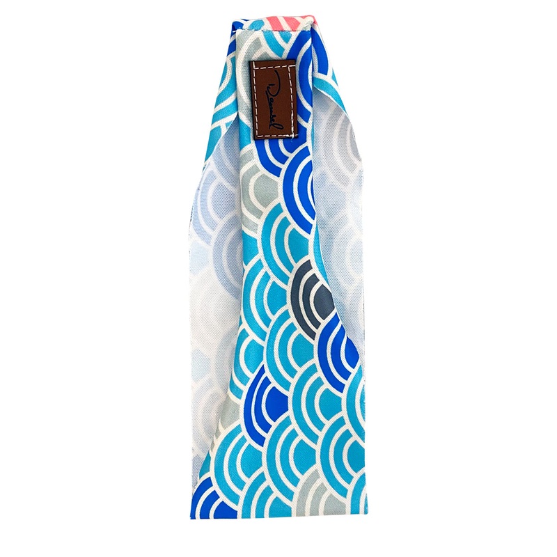 Damsel Fly Fishing Stay Fly Headband Blue Wave