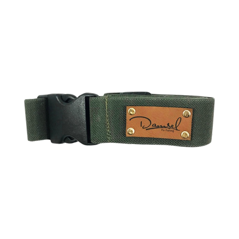Damsel Fly Fishing Wading Belt Dark Green