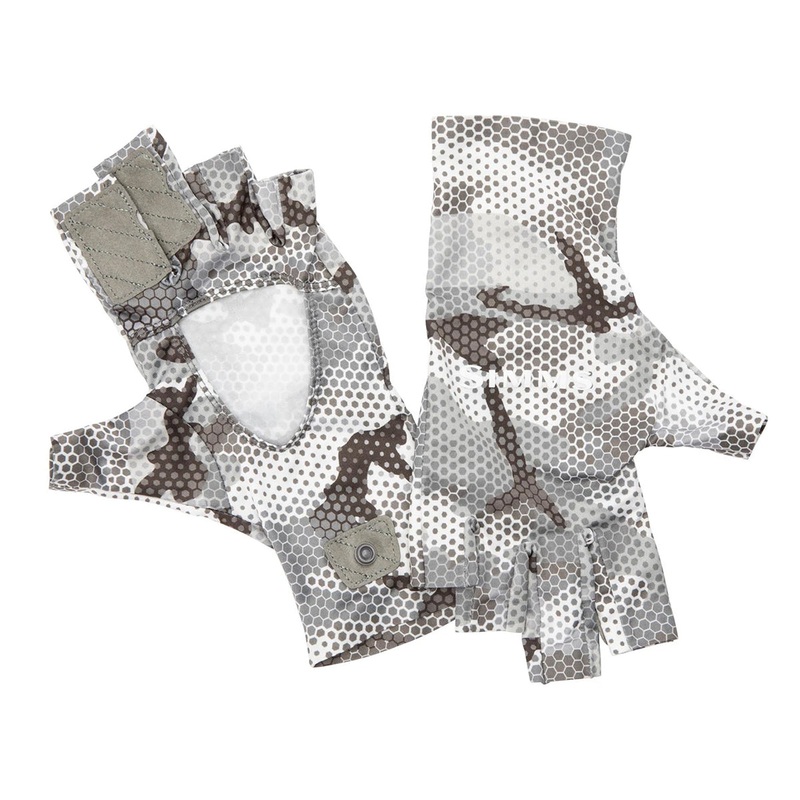 Simms Bugstopper Sunglove – Hex Flo Camo Steel