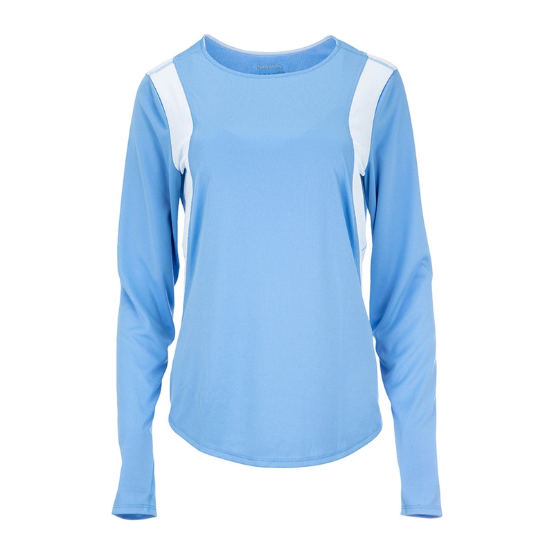 Simms Womens SolarVent Crew – Cornflower