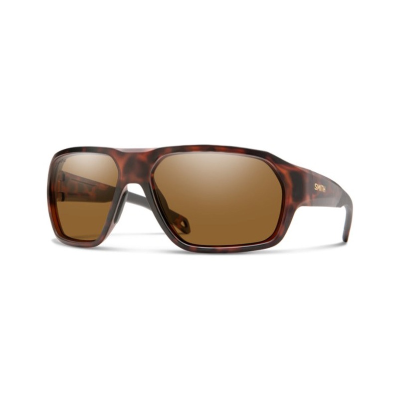 Smith Deckboss Sunglasses Matte Tortoise ChromaPop Glass Polarized Brown