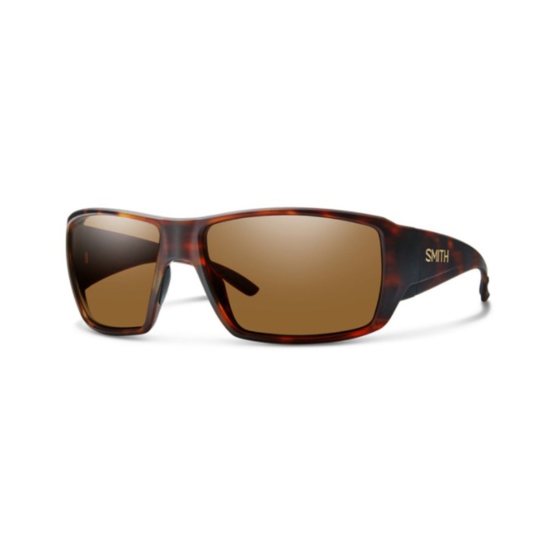 Smith Guide’s Choice Sunglasses Matte Tortoise ChromaPop Glass Polarized Brown