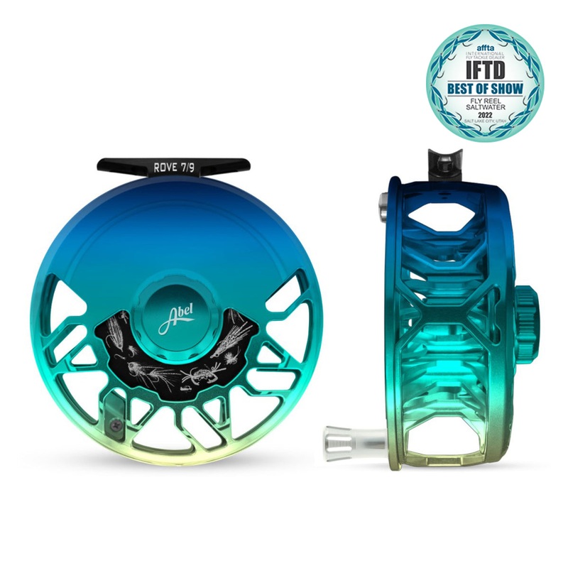 Abel ROVE Reel 7/9 Flats Fade with Platinum Handle