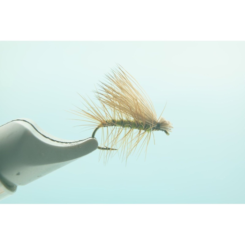 Elk Hair Caddis Olive – 1 Doz.