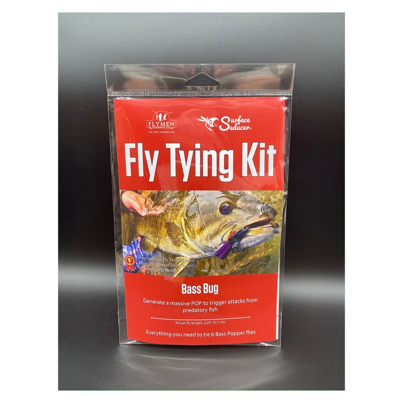 FlyMen Fly Tying Kit – Bass Popper
