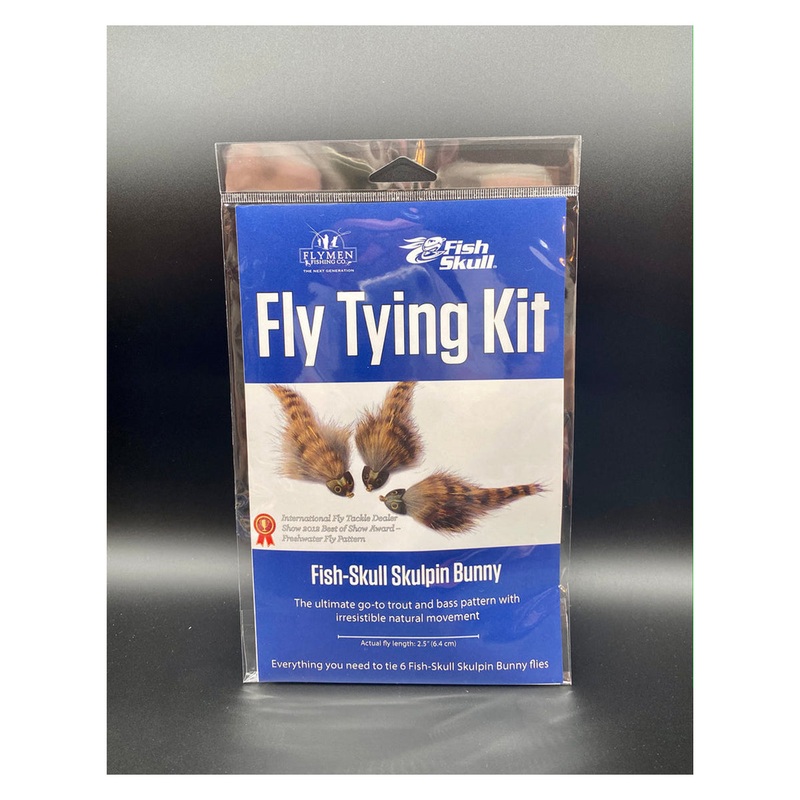 FlyMen Fly Tying Kit – Fish-Skull Skulpin Bunny