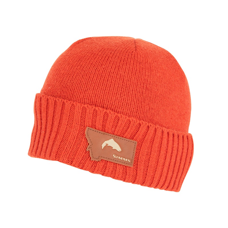 Simms Big Sky Wool Beanie Simms Orange