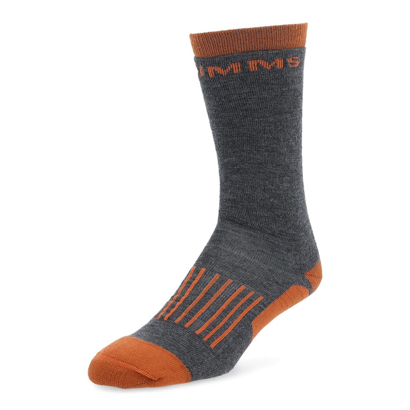 Simms Merino Midweight Hiker Sock Flame