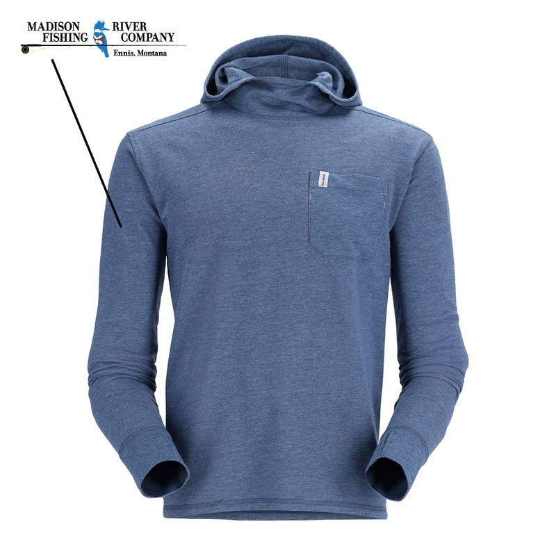 Simms MRFC Logo Henry’s Fork Hoody Navy Heather
