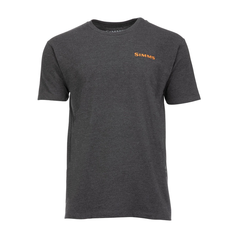 Simms Sasquatch T-Shirt Charcoal Heather