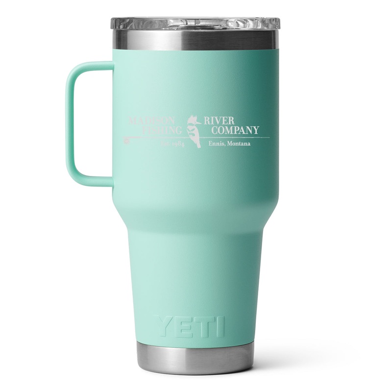 YETI Rambler 30oz Travel Mug MRFC Logo Seafoam