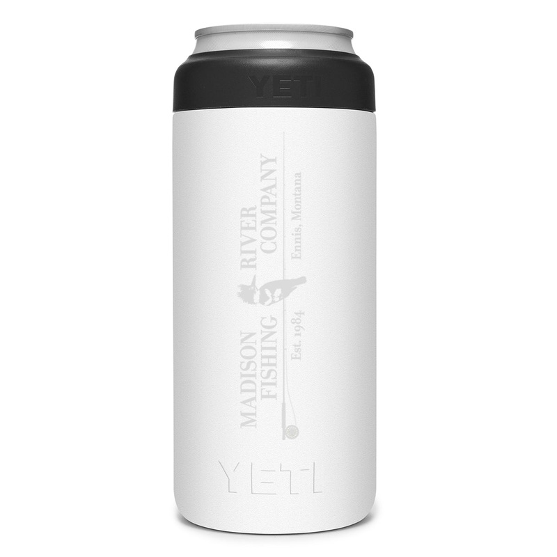 YETI Rambler Slim Colster MRFC Logo White