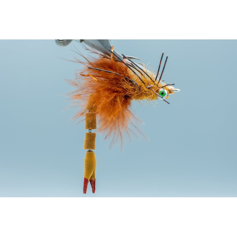 Arculeo’s Redfish Tickler (w/ Claw) Brown #2
