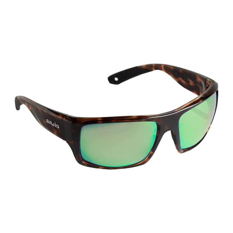Bajio Sunglasses Nato Dark Tortoise Green Glass Mirror