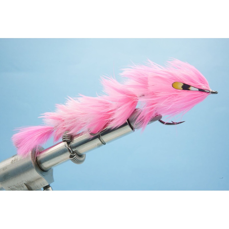 Chocklett’s Feather Changer (LARGE double hook) Bubblegum Pink