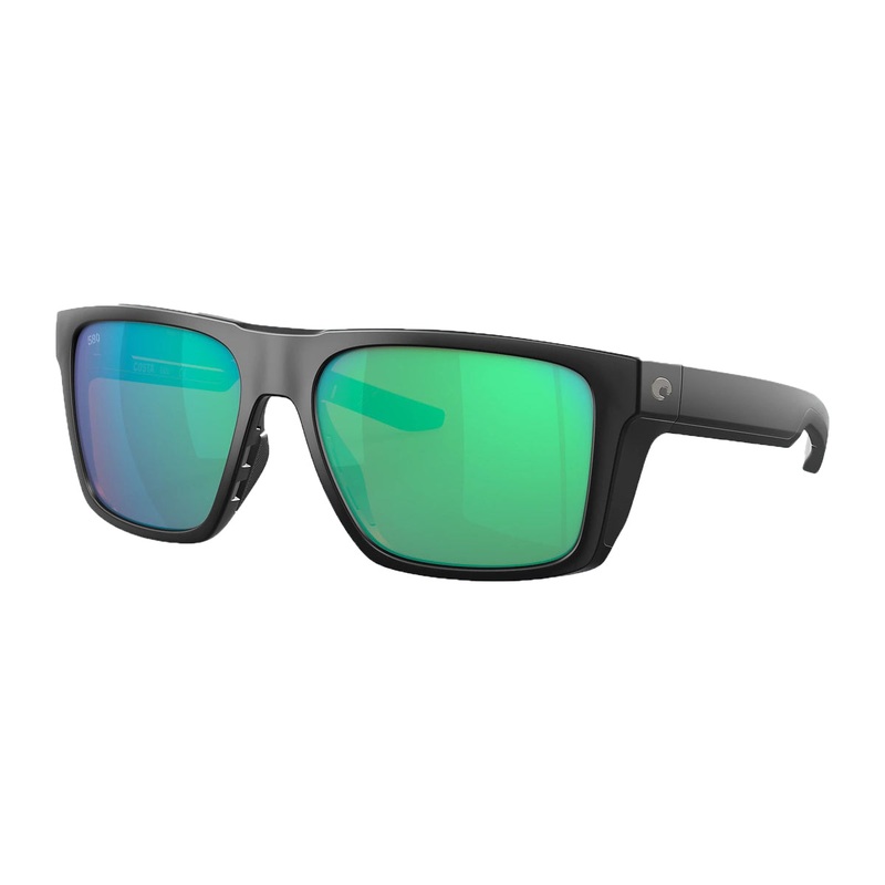 Costa Lido Matte Black Green Mirror 580G