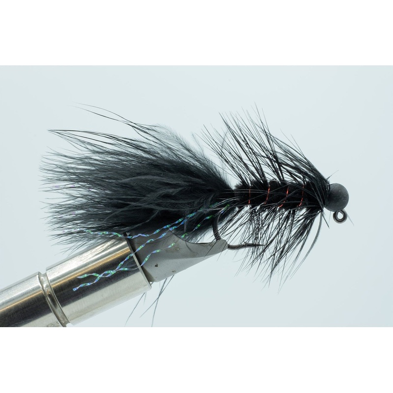 Tungsten Jig Bugger Black #6