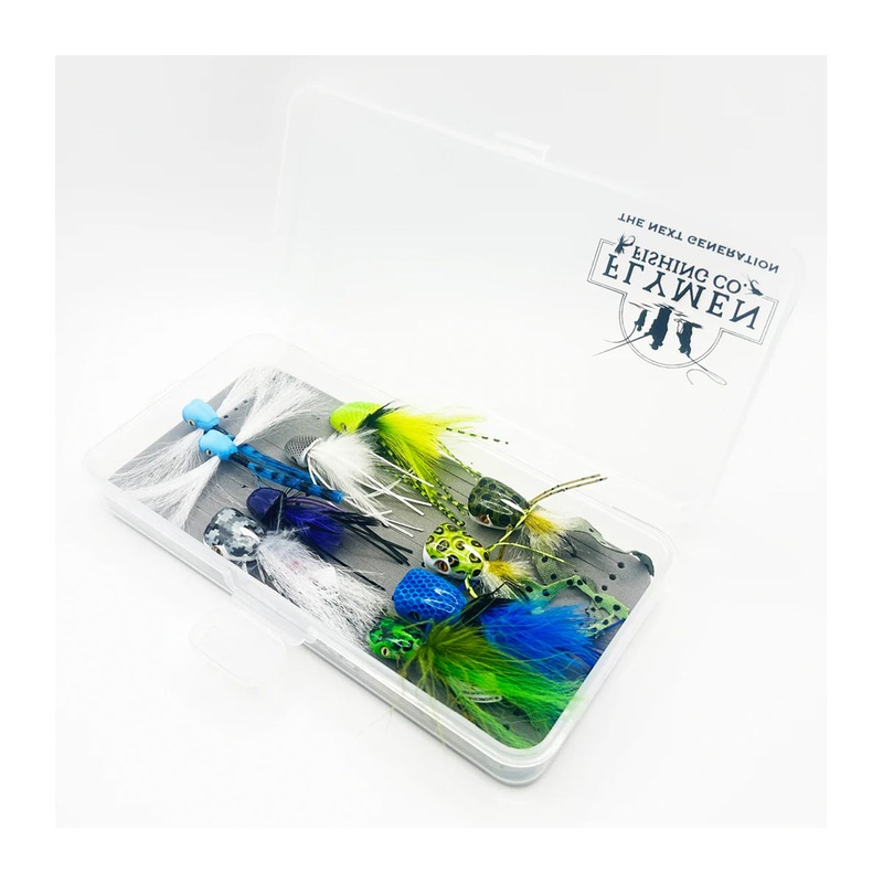 FlyMen Fly Assortment – Double Barrel Bass Selection