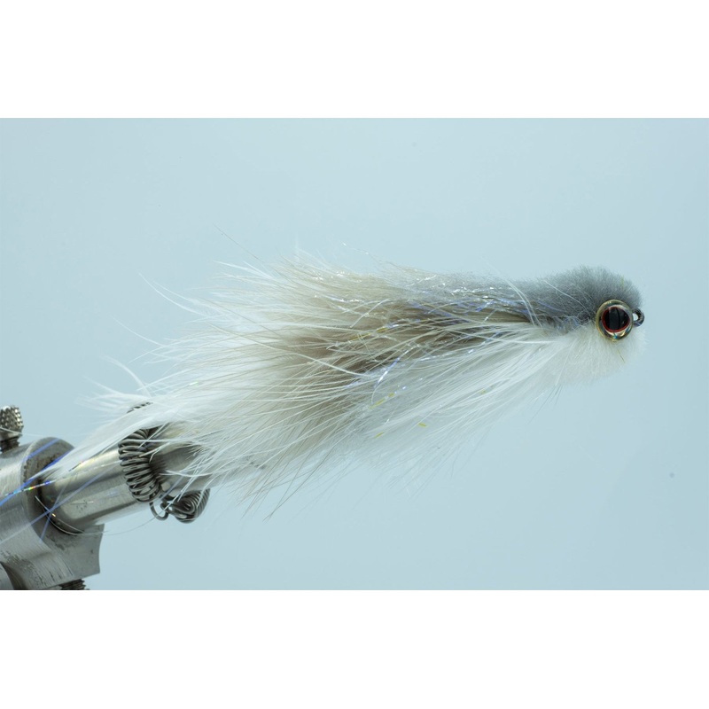 Galloup’s Mini Flatliner Grey/White #6