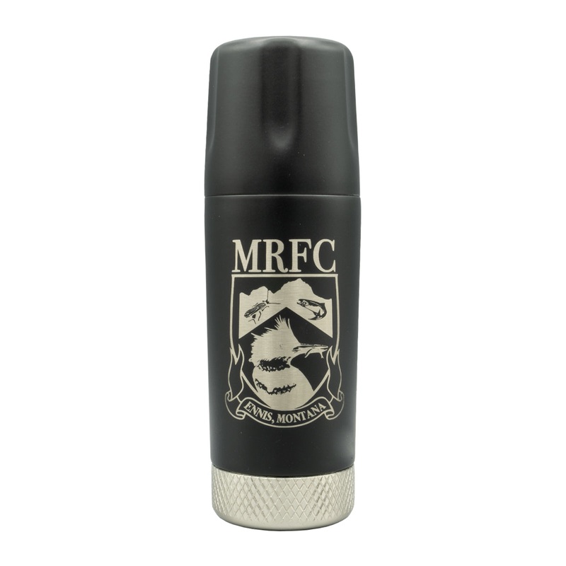 High Camp Flasks MRFC Badge Logo Torch Flask (6oz.) Onyx