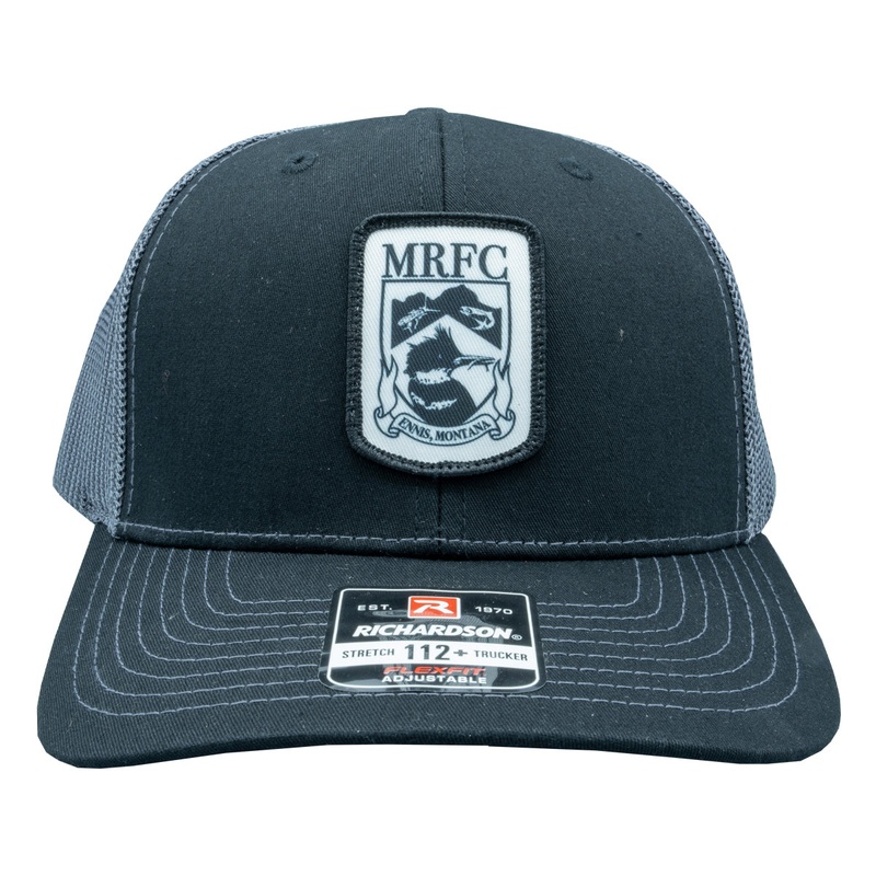 MRFC Badge Logo 112+ Black/Graphite R-Flex Trucker