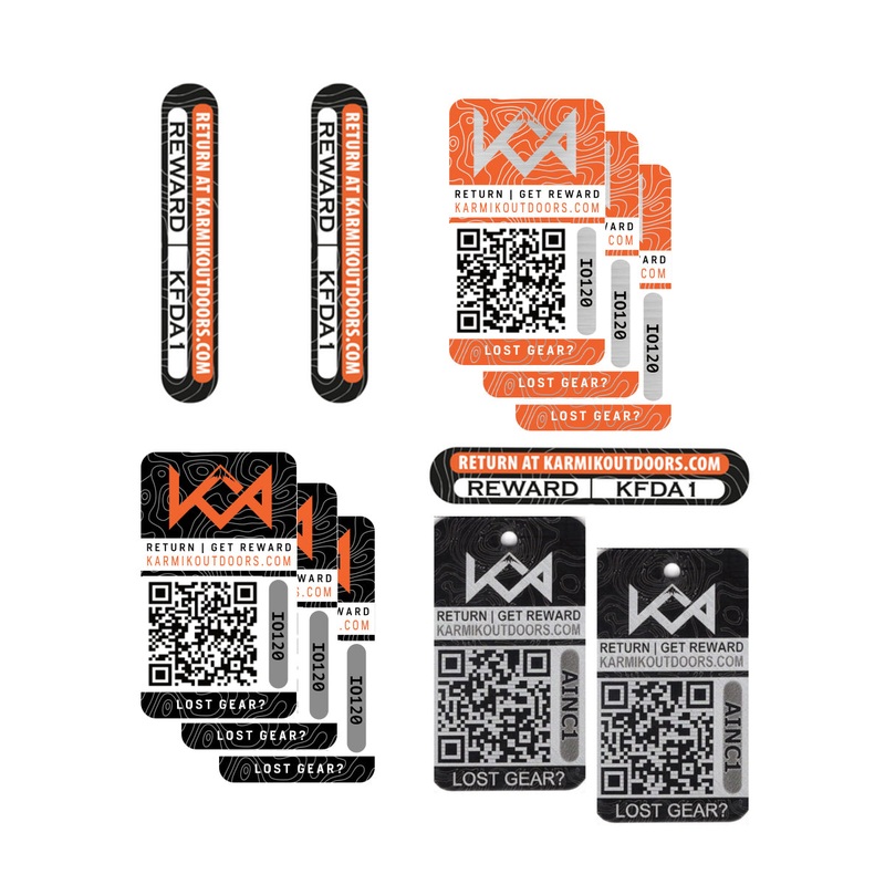 Karmik QR Code Decal 25-Pack