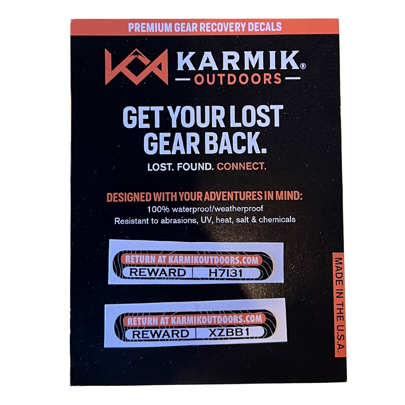 Karmik QR Code Decal Double