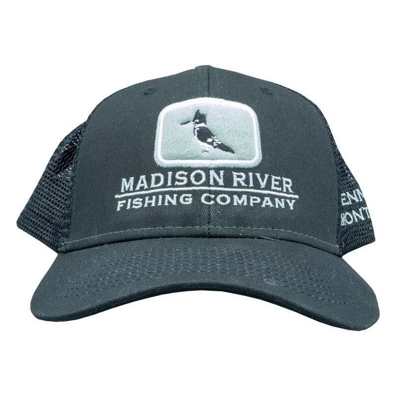 MRFC Logo Kingfisher Sideline Trucker Black/Black Soft Mesh