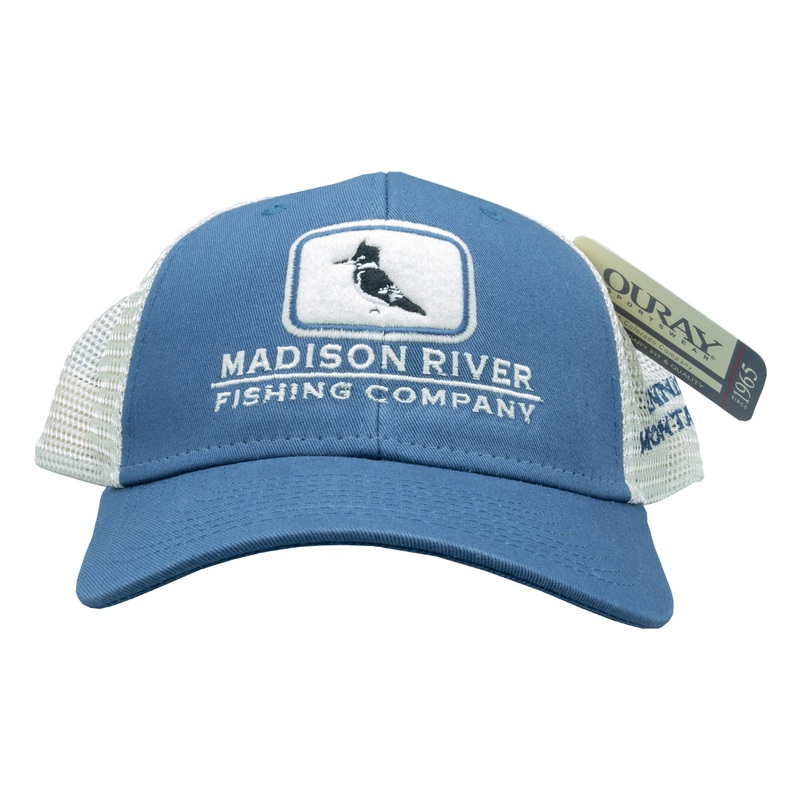 MRFC Logo Kingfisher Sideline Trucker Indigo/Natural Soft Mesh