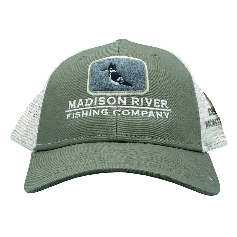 MRFC Logo Kingfisher Sideline Trucker Loden/Natural Soft Mesh