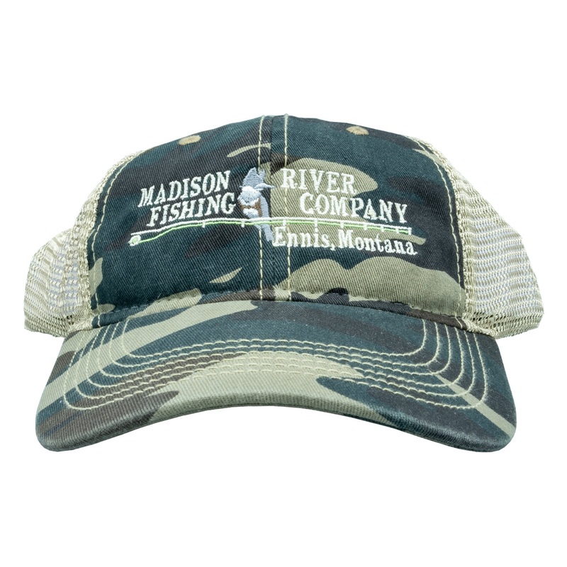 MRFC Logo Legend Trucker Cap Camo Khaki
