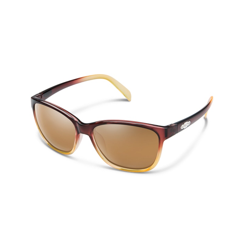 Suncloud  Dawson  Sunglasses Brown Fade Polarized Sienna Mirror
