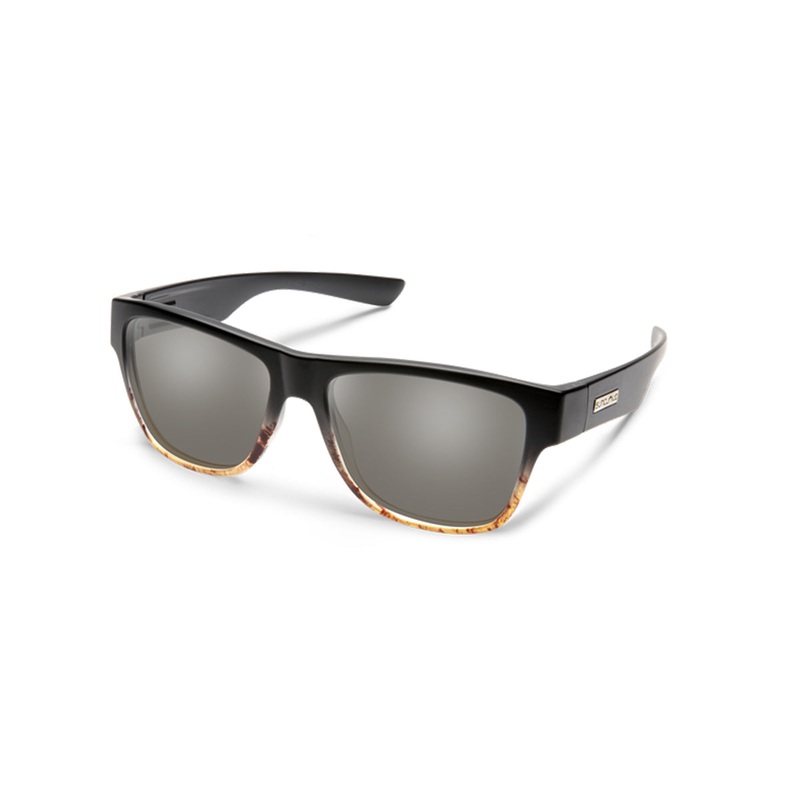Suncloud Redondo Sunglasses Matte Tortoise Fade Polarized Gray
