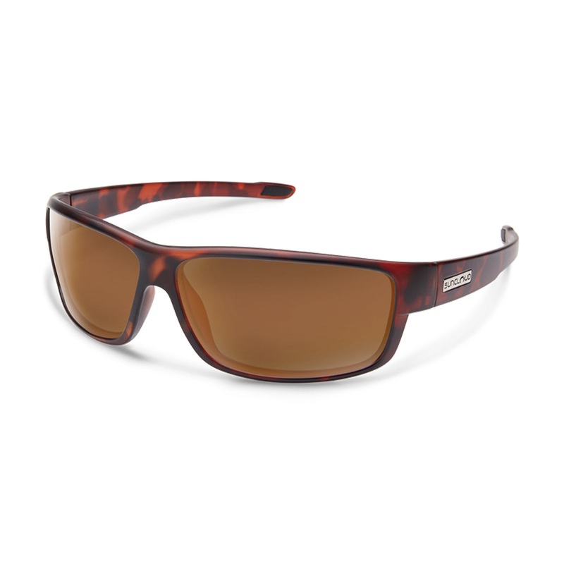 Suncloud Voucher Sunglasses Matte Tortoise Polarized Brown
