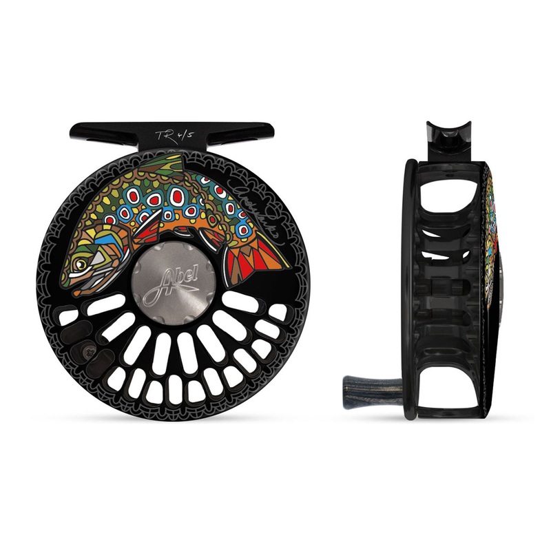 Abel TR Reel 4/5 Larko Brook Trout with Ebony Handle