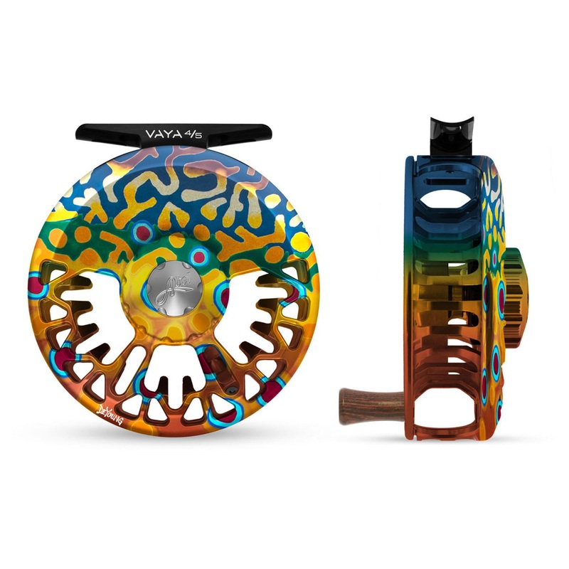 Abel Vaya Reel 4/5 DeYoung Brook Flank with Rosewood Handle